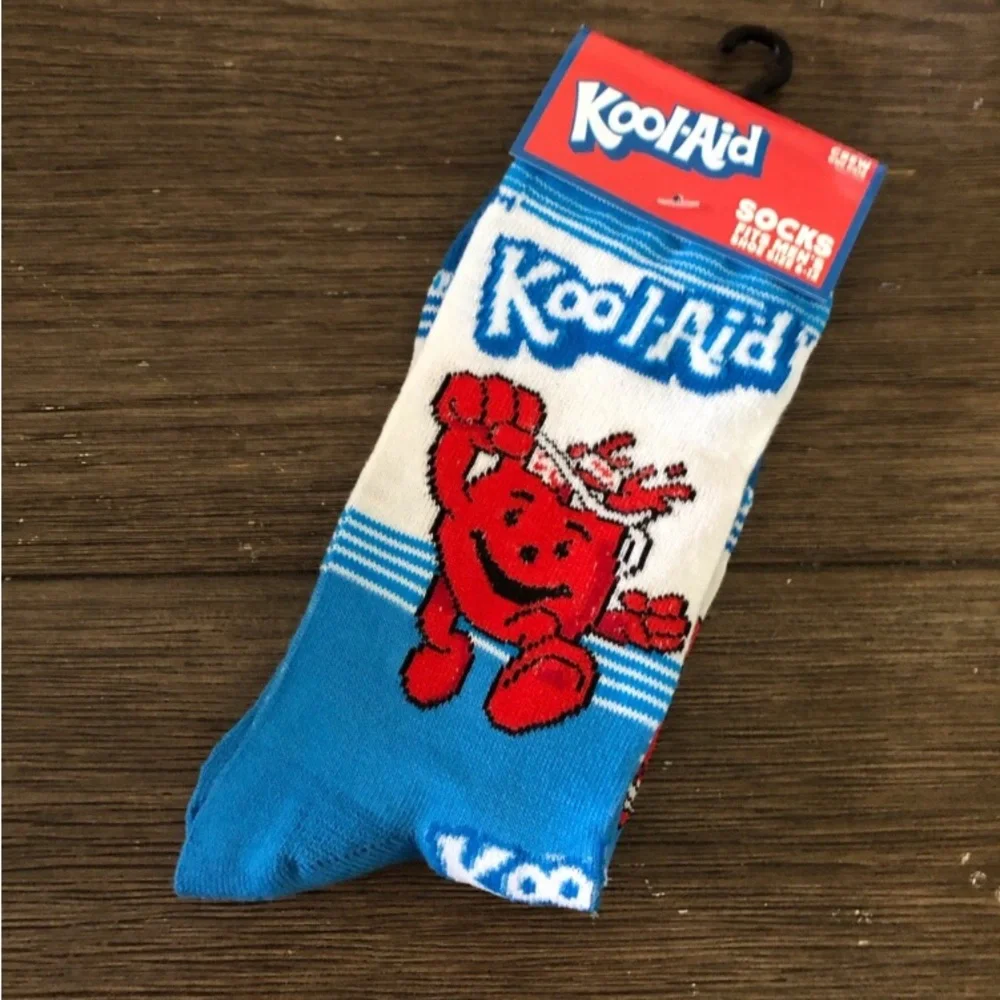 Kool-Aid Food novelty men’s crew socks